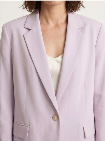 Lavender Oversized Tailored Blazer