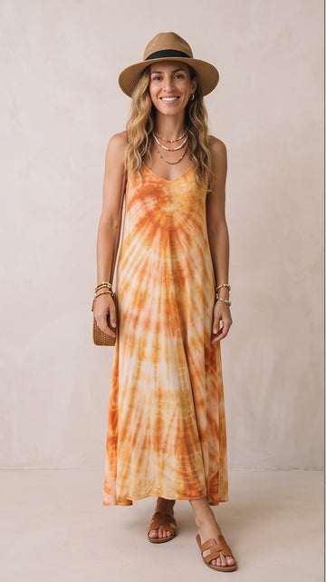 Tie-Dye Maxi Sundress